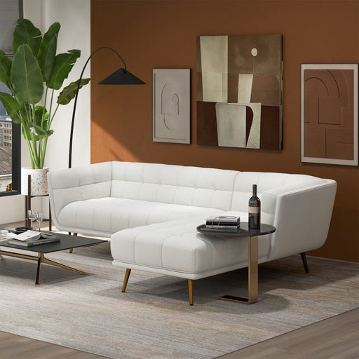 Addison - L Shape Sectional Sofa Tufted - R&R Furniture Gallery (Fountain Valley, CA)