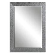 Silver Tarek wall mirror by Uttermost featuring a sleek, modern frame and reflective glass for stylish home decor.