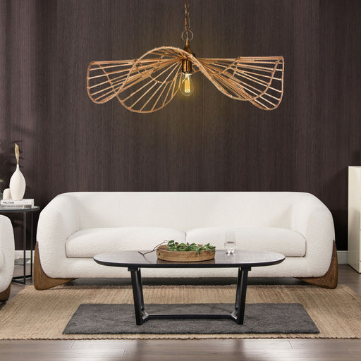 Alpine - Luxurious Upholstery Sherpa Sofa - R&R Furniture Gallery (Fountain Valley, CA)