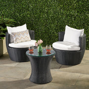 Kono - Chat Set Outdoor Furniture - R&R Furniture Gallery (Fountain Valley, CA)
