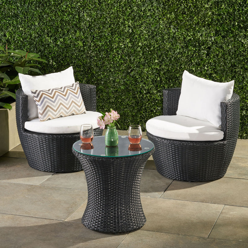 Kono - Chat Set Outdoor Furniture - R&R Furniture Gallery (Fountain Valley, CA)
