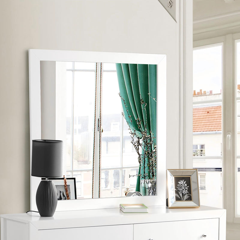 Burlington - Modern Design Transitional Wall Mirror - R&R Furniture Gallery (Fountain Valley, CA)