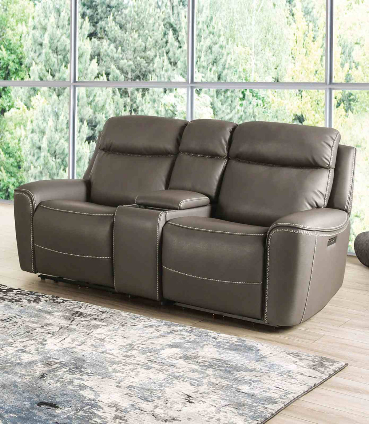 Artemia - Power Loveseat, Gray