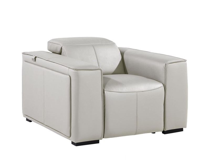 1224 - 6-Piece Modular Power Reclining Sofa, Loveseat & Chair Set In With 5 Power Recliners & Power Headrests
