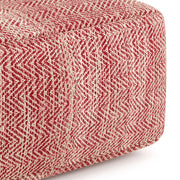 Nate - Handcrafted Square Pouf - R&R Furniture Gallery (Fountain Valley, CA)