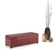 Kingsley - Upholstered Large Storage Ottoman - R&R Furniture Gallery (Fountain Valley, CA)