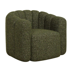 Lenoir - Upholstered Swivel Chair - Green
