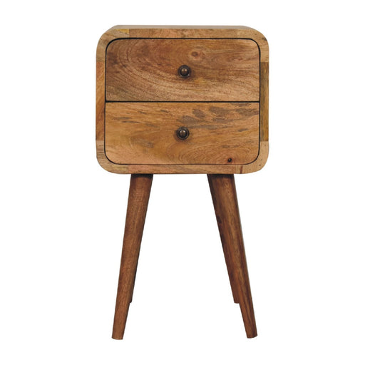 Curved Nightstand, - R&R Furniture Gallery (Fountain Valley, CA)
