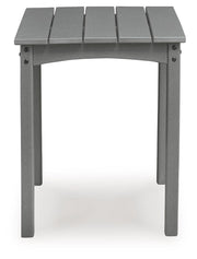 Cove Beach - Square End Table - Gray - R&R Furniture Gallery (Fountain Valley, CA)