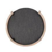 Round Pet Sofa, Wide Upholstered Pet Bed - Charcoal - R&R Furniture Gallery (Fountain Valley, CA)