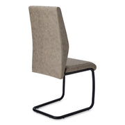 Dining Chair, Side, Upholstered For Dining Room, Contemporary & Modern (Set of 2) - R&R Furniture Gallery (Fountain Valley, CA)