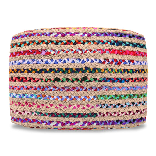 Margo - Square Pouf - Multicolor - R&R Furniture Gallery (Fountain Valley, CA)