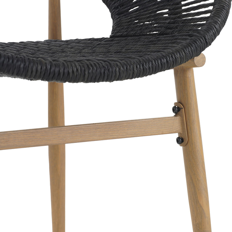 Cyril - Outdoor Papasan Style Dining Chair (Set of 2) - R&R Furniture Gallery (Fountain Valley, CA)