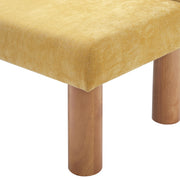 Noble House dining upholstered bench with padded seat and wooden legs, ideal for modern dining room seating.