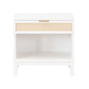 Blake - 1 Drawer Nightstand - White - R&R Furniture Gallery (Fountain Valley, CA)
