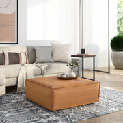 Brody - Large Square, Coffee Table Pouf - R&R Furniture Gallery (Fountain Valley, CA)