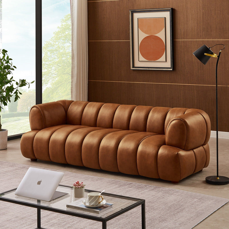 Jasmin - Elegant Upholstered Sofa - R&R Furniture Gallery (Fountain Valley, CA)