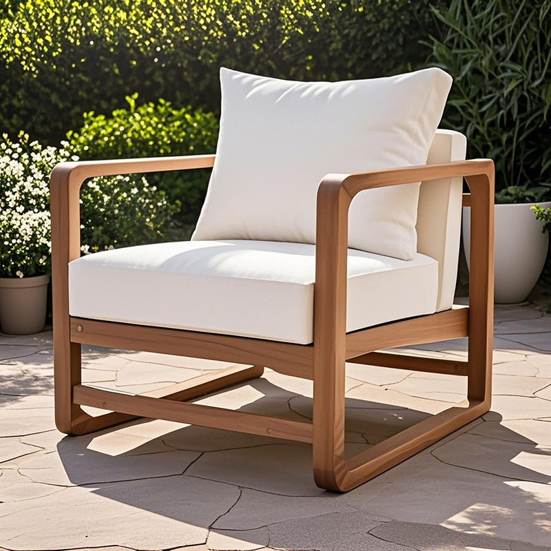 Outdoor Lounge Chair With Oversized Cushion Set For Patio - R&R Furniture Gallery (Fountain Valley, CA)
