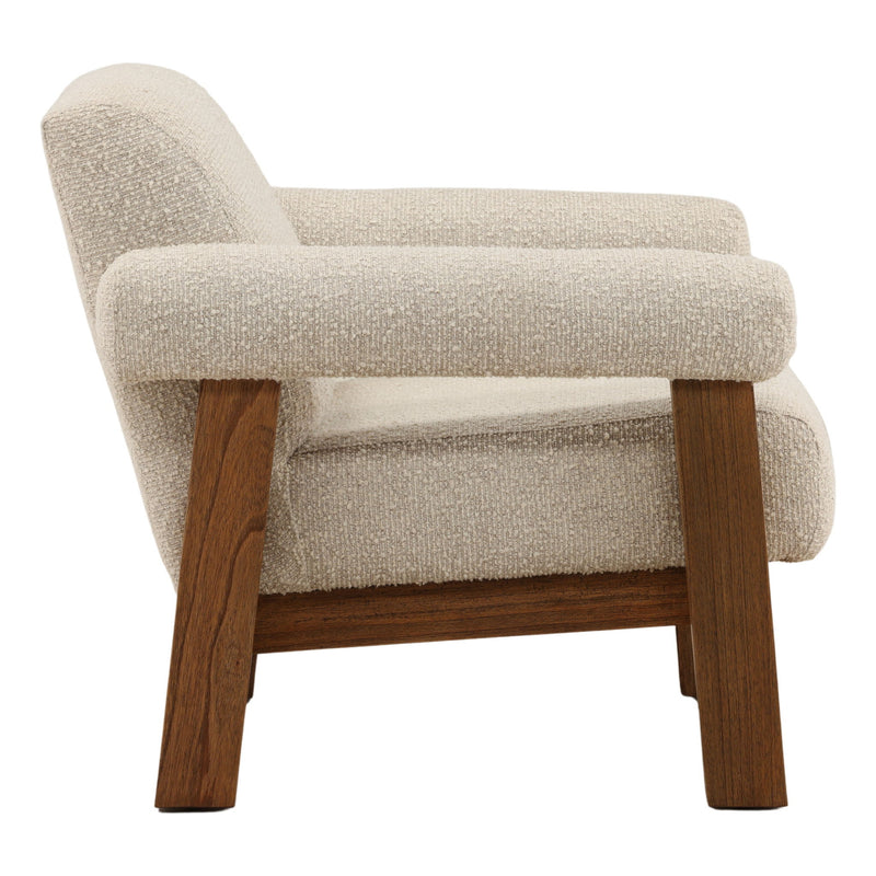Jorley - Occasional Chair - Barley Cream And Brown