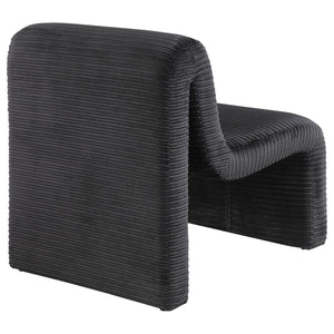 Winne - Curved Armless Accent Chair