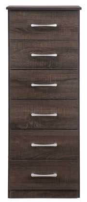 Glory Furniture Boston lingerie chest with multiple drawers, crafted from wood with a classic finish, designed for bedroom storage.