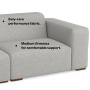 Rex - Handcrafted Sectional Sofa And Ottoman - R&R Furniture Gallery (Fountain Valley, CA)