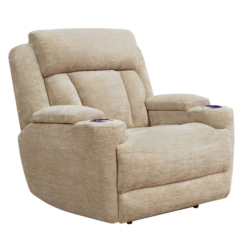 Parker Living Dalton power reclining 3-piece sofa set with plush fabric upholstery and modern design for living room comfort.