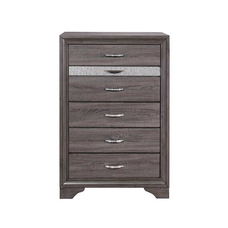 Ryder - Sparkle Chest - Gray - R&R Furniture Gallery (Fountain Valley, CA)
