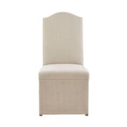 Dining Chair With Skirts (Set of 2) - Beige - R&R Furniture Gallery (Fountain Valley, CA)