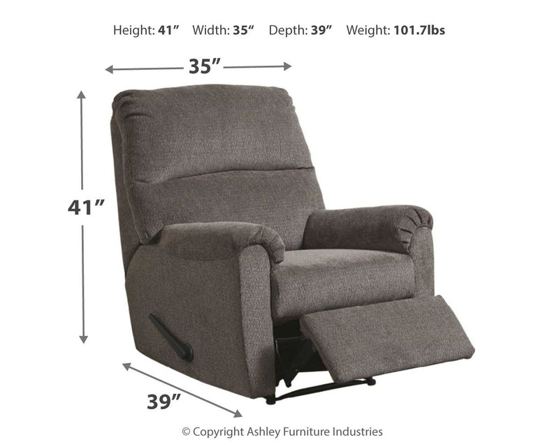 Nerviano - Recliner - R&R Furniture Gallery (Fountain Valley, CA)