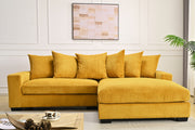 Luxe - Oversized 2 Piece Sectional Couches For Living Room, L Shaped Sofa With Chaise - R&R Furniture Gallery (Fountain Valley, CA)