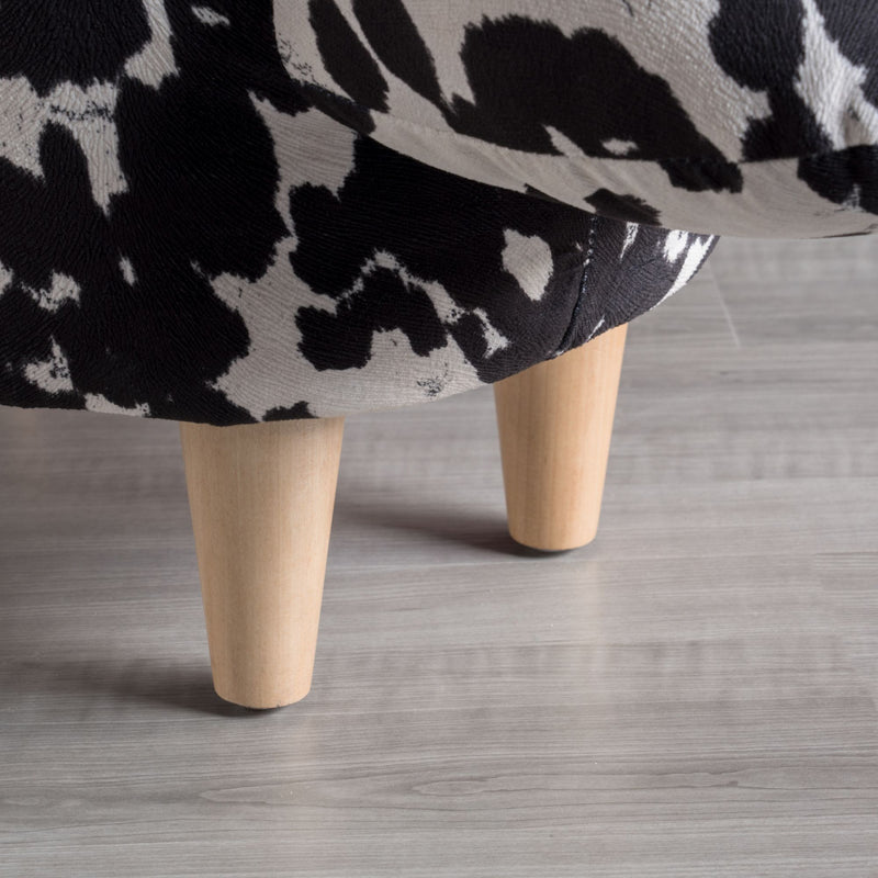 Cow Shaped Ottoman Footstool - R&R Furniture Gallery (Fountain Valley, CA)