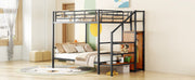 Bunk Bed With Lateral Storage Ladder And Wardrobe - R&R Furniture Gallery (Fountain Valley, CA)