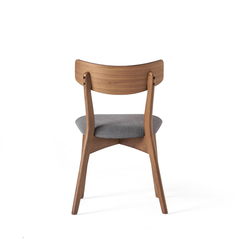 Mid Century Upholstered Dining Chairs (Set of 2) - R&R Furniture Gallery (Fountain Valley, CA)