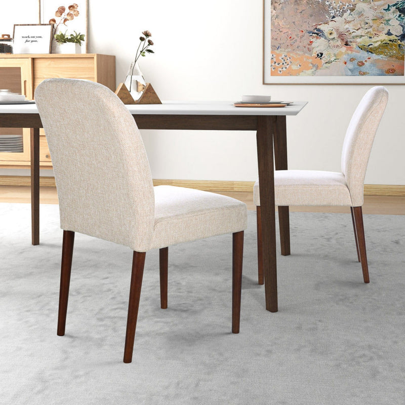 Skylar - Dining Chair (Set of 2) - Beige - R&R Furniture Gallery (Fountain Valley, CA)