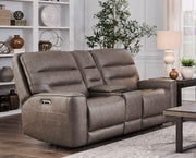 Parker Living Lawson power reclining 3-piece sofa set with plush cushions and modern design, ideal for a stylish living room.