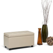 Cosmopolitan - Upholstered Storage Ottoman - R&R Furniture Gallery (Fountain Valley, CA)