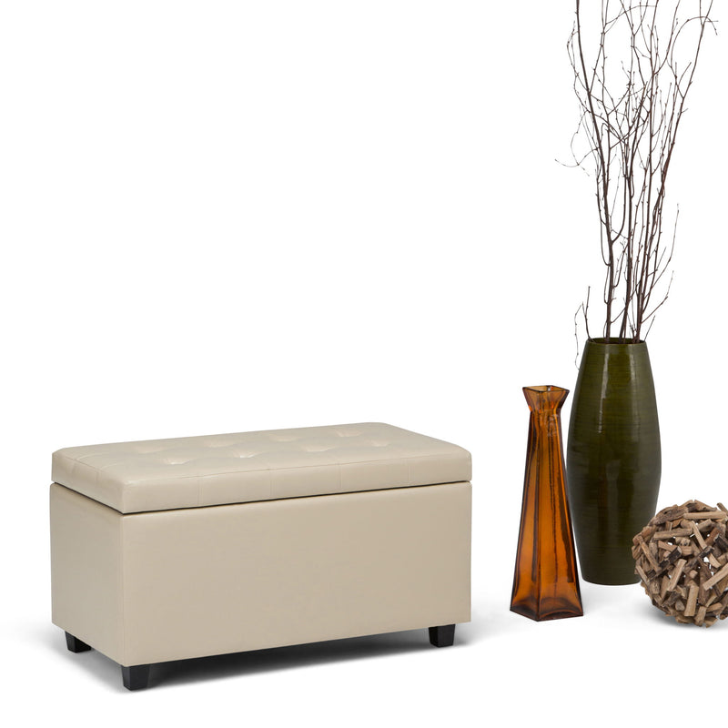 Cosmopolitan - Upholstered Storage Ottoman - R&R Furniture Gallery (Fountain Valley, CA)