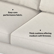 Ava - Mid Century Sofa With Ottoman Set - R&R Furniture Gallery (Fountain Valley, CA)