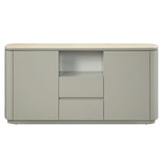 Ingram - Server - Ceramic Top & Light Gray - R&R Furniture Gallery (Fountain Valley, CA)