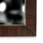 Belmont Place - Wall Mirror - Dark Brown - R&R Furniture Gallery (Fountain Valley, CA)