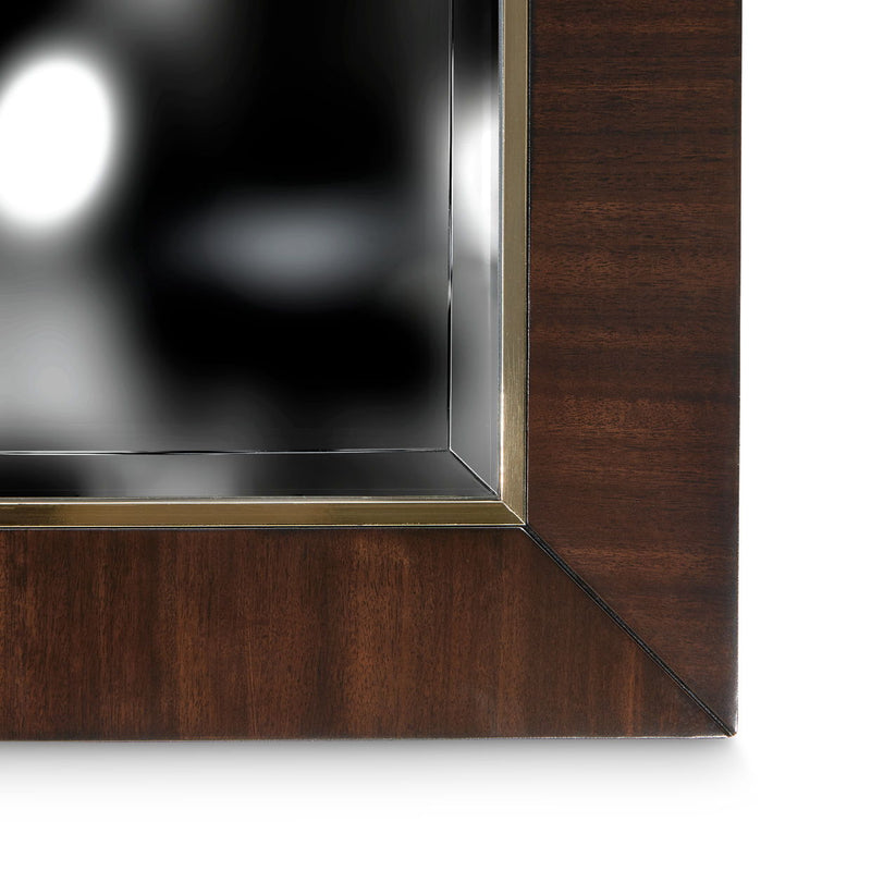 Belmont Place - Wall Mirror - Dark Brown - R&R Furniture Gallery (Fountain Valley, CA)