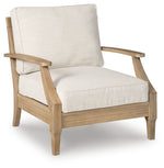 Carter Hall - Lounge Chair With Cushion - Beige - R&R Furniture Gallery (Fountain Valley, CA)
