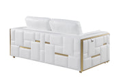 1130 - Top Grain Italian Leather Sofa - R&R Furniture Gallery (Fountain Valley, CA)