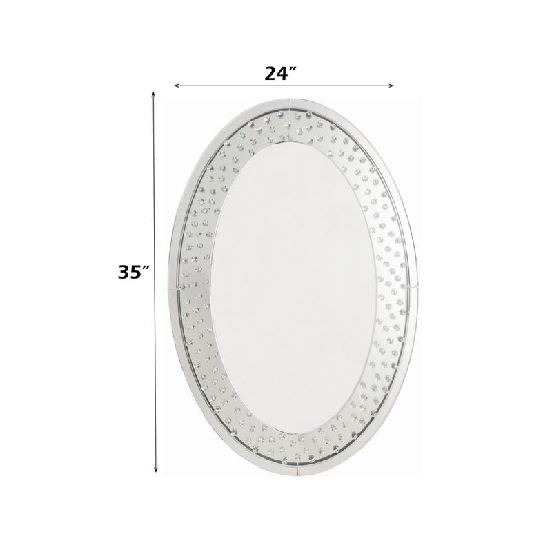 Nysa - Accent Decor - Mirrored & Faux Crystals - R&R Furniture Gallery (Fountain Valley, CA)