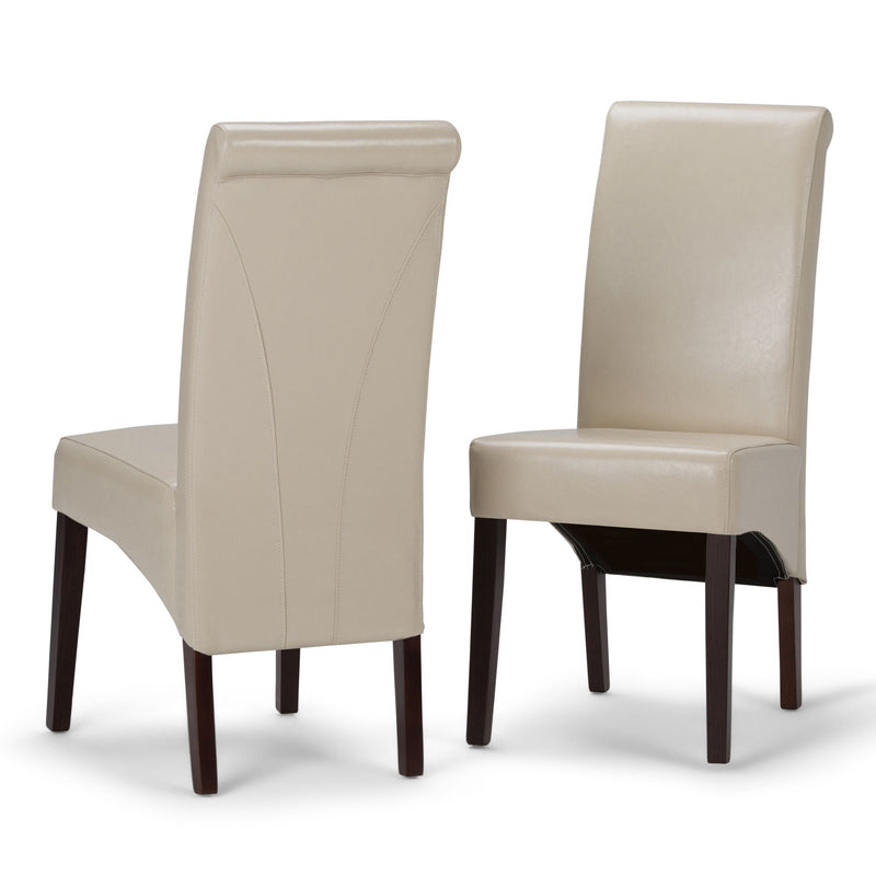 Avalon - Deluxe Parson, Dining Chair (Set of 2) - R&R Furniture Gallery (Fountain Valley, CA)