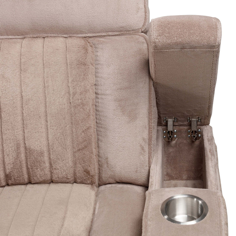 Equinox - Power Reclining Sofa With Drop Down Table