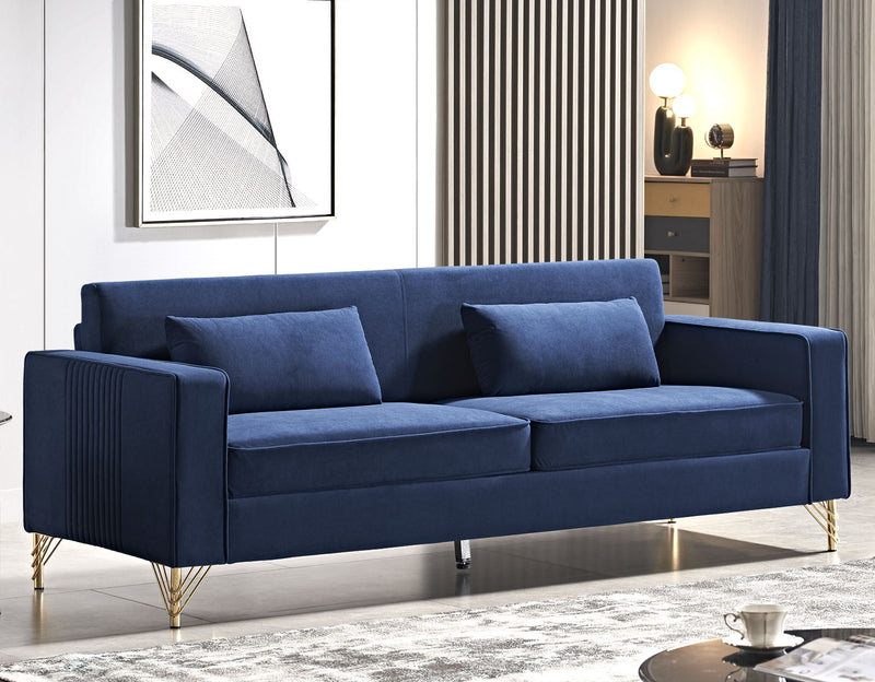 Aesthetic 3 Seater Couch With Classic Modern Appeal And Luxurious Soft Comfort - R&R Furniture Gallery (Fountain Valley, CA)