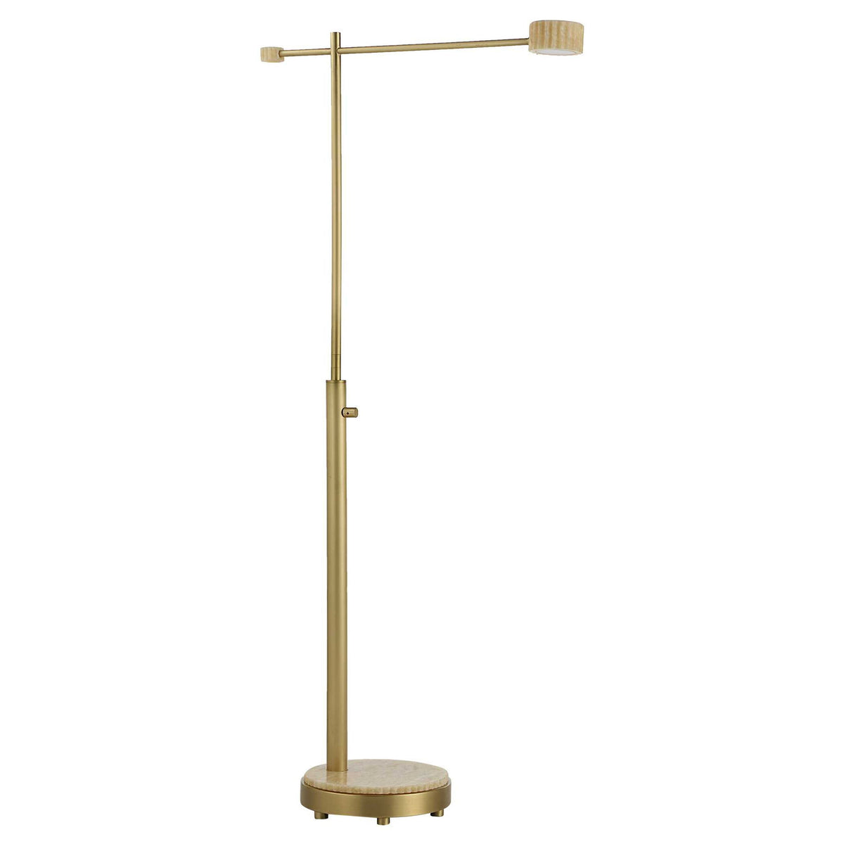 Floral Dollop - Floor Lamp - Gold