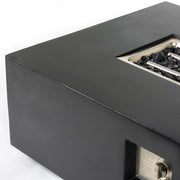 Propane / Natural Gas Fire Pit Table, 50,000 BTU - Charcoal - R&R Furniture Gallery (Fountain Valley, CA)